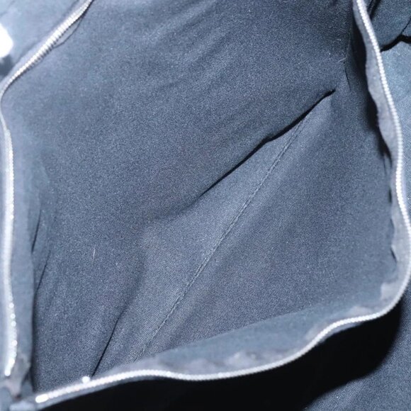 HERMES Fourre Tout MM Hand Bag Canvas Black Auth bs25852 - Picture 13 of 16